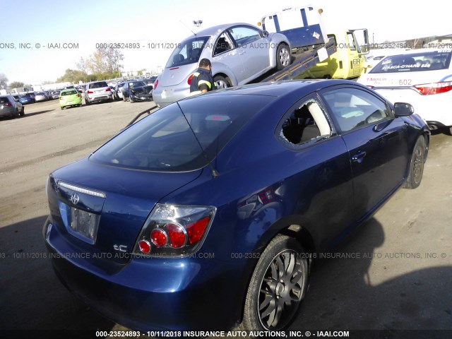 JTKDE167690293230 - 2009 TOYOTA SCION TC 蓝色 照片 4