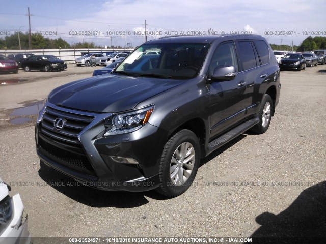 JTJBM7FX3G5143903 - 2016 LEXUS GX GRAY photo 2