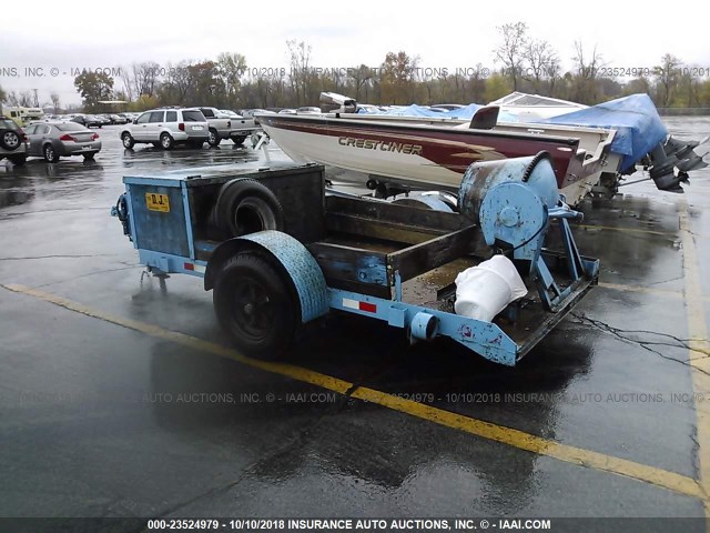 5X10SINGLEAXLE - 1900 MIXING TRAILER .  BLUE photo 3