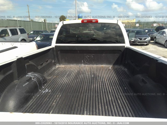 3D7KR26D06G180496 - 2006 DODGE RAM 2500 ST/SLT 白色 照片 8