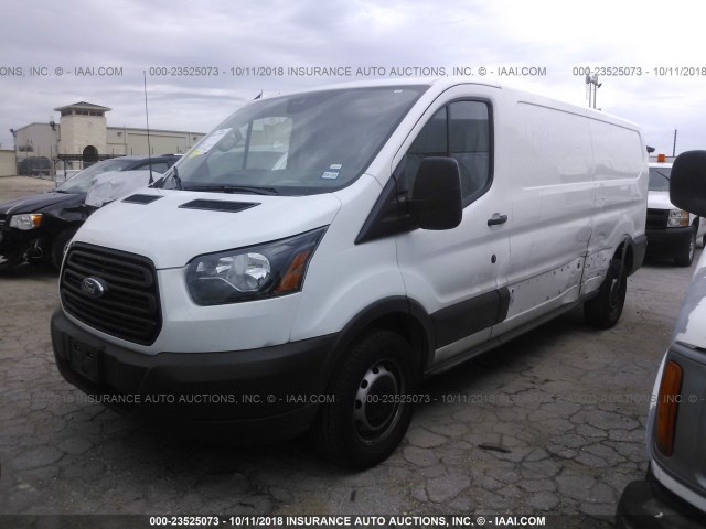 1FTYR2ZM7JKA85144 - 2018 FORD TRANSIT T-250 WHITE photo 2