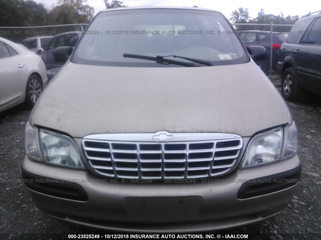 1GNDX03E7YD338494 - 2000 CHEVROLET VENTURE TAN photo 6