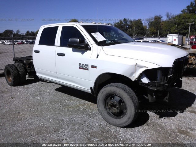 3C7WRTCJ7EG250184 - 2014 RAM 3500 WHITE photo 1