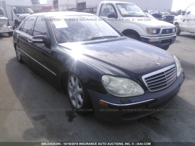 WDBNG83J66A464979 - 2006 MERCEDES-BENZ S 430 4MATIC BLACK photo 1