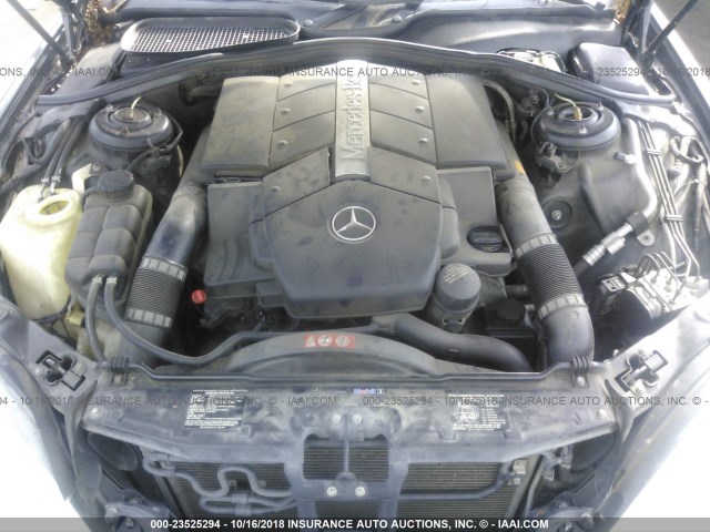 WDBNG83J66A464979 - 2006 MERCEDES-BENZ S 430 4MATIC BLACK photo 10