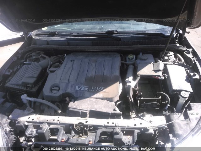 1G4GE5EV7AF293990 - 2010 BUICK LACROSSE CXS BEIGE photo 10