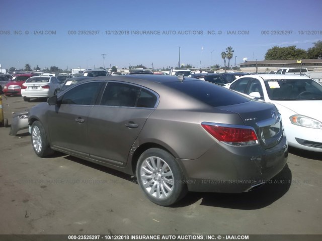 1G4GE5EV7AF293990 - 2010 BUICK LACROSSE CXS BEIGE photo 3