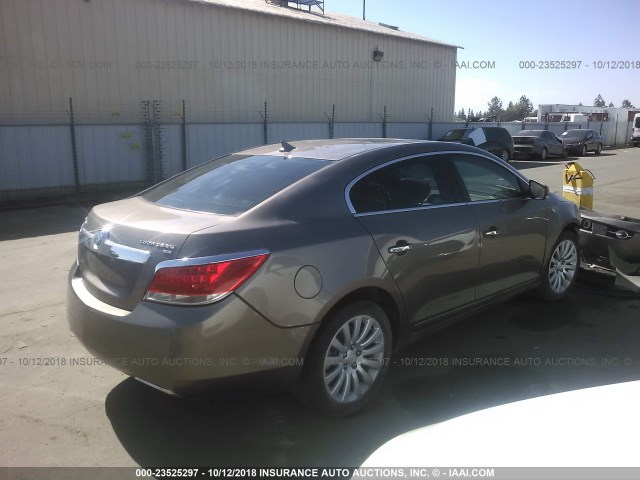1G4GE5EV7AF293990 - 2010 BUICK LACROSSE CXS BEIGE photo 4
