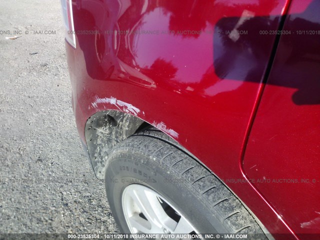 2FMDK39C87BA69467 - 2007 FORD EDGE Червоний фото 6