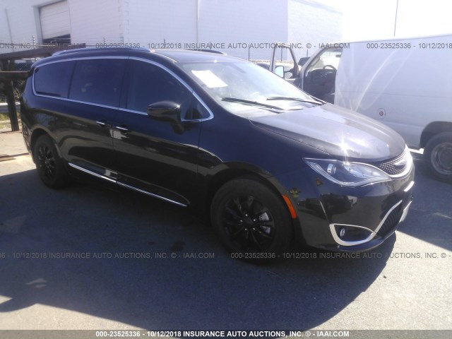 2C4RC1EG9JR116816 - 2018 CHRYSLER PACIFICA TOURING L PLUS GRAY photo 1