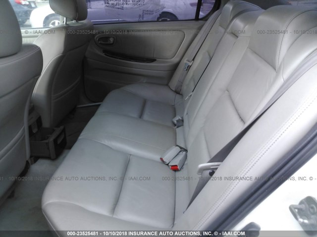 JN1DA31AX3T422290 - 2003 NISSAN MAXIMA GLE/SE WHITE photo 8