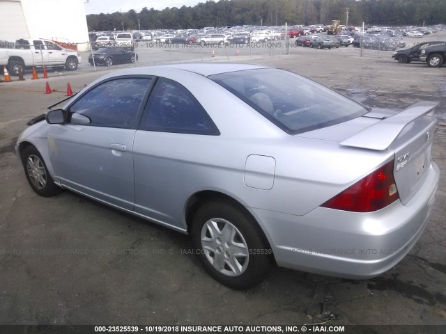 1HGEM21513L006894 - 2003 HONDA CIVIC LX SILVER photo 3