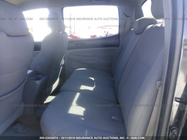 5TELU42N97Z401607 - 2007 TOYOTA TACOMA DOUBLE CAB 黑色 照片 8