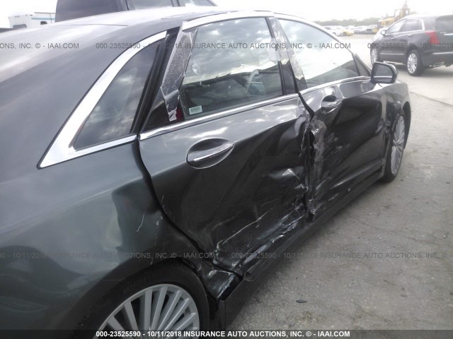 3LN6L5E9XHR642433 - 2017 LINCOLN MKZ RESERVE GRAY photo 6