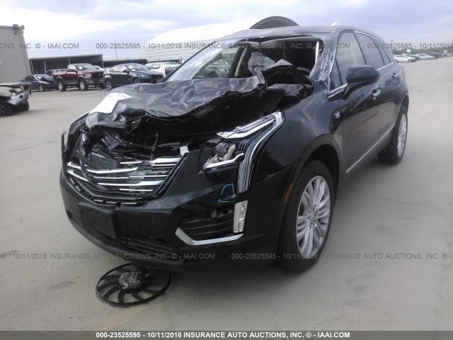 1GYKNERS7JZ214177 - 2018 CADILLAC XT5 PREMIUM LUXURY BLACK photo 2