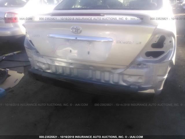 4T1BE32K15U531181 - 2005 TOYOTA CAMRY LE/XLE/SE SILVER photo 6
