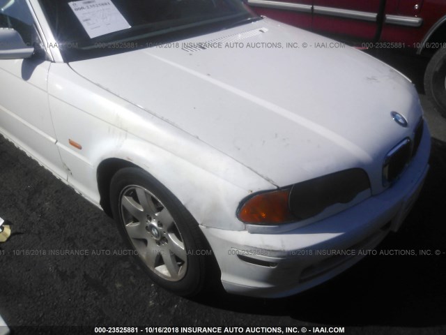 WBABS334X1JY54294 - 2001 BMW 325 CI WHITE photo 6