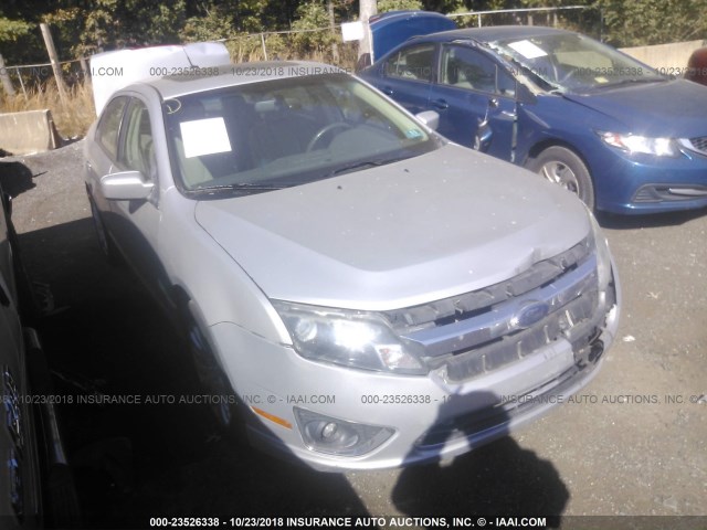 3FADP0L30AR136462 - 2010 FORD FUSION HYBRID SILVER photo 1