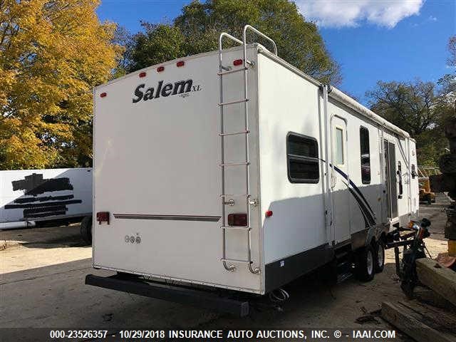 4X4TSMM216J017087 - 2006 FOREST RIVER SALEM  白色 照片 4