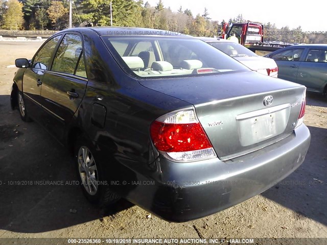 4T1BF30K35U107274 - 2005 TOYOTA CAMRY LE/XLE/SE 绿色 照片 3