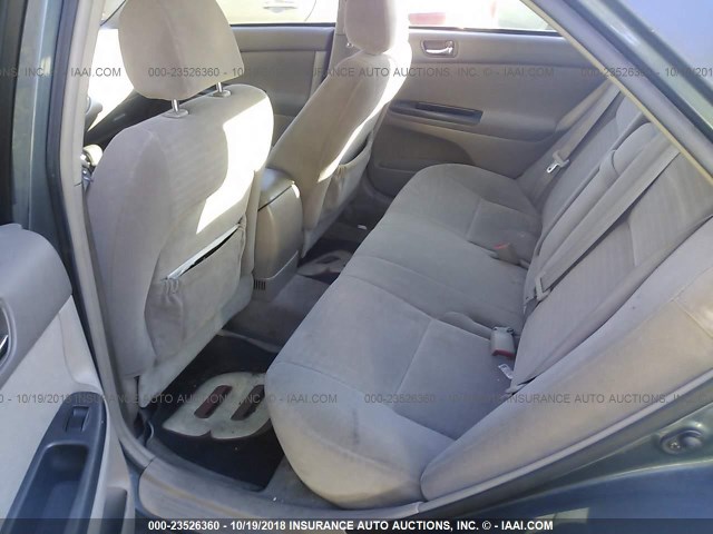 4T1BF30K35U107274 - 2005 TOYOTA CAMRY LE/XLE/SE 绿色 照片 8