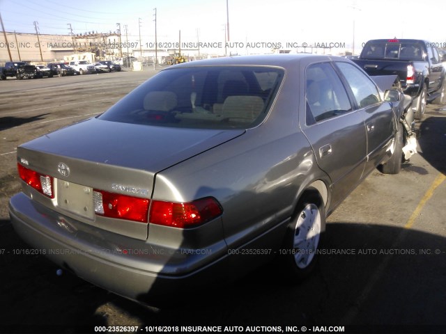 4T1BG22K51U026341 - 2001 TOYOTA CAMRY CE/LE/XLE 棕色 照片 4
