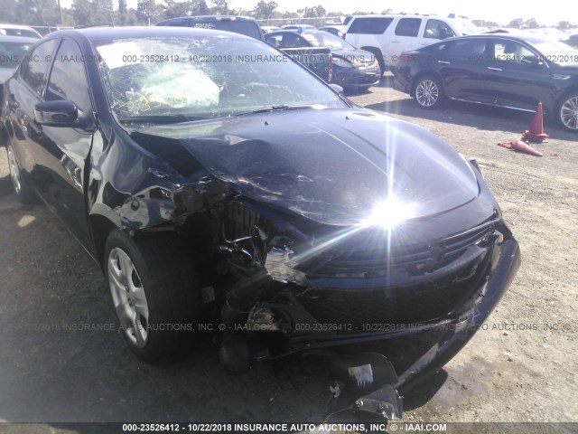 1C3CDFAAXDD296112 - 2013 DODGE DART SE/AERO BLACK photo 6