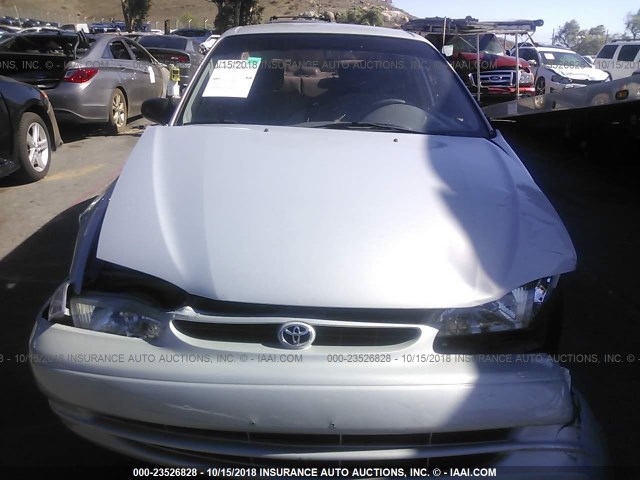 1NXBR12E9YZ390349 - 2000 TOYOTA COROLLA VE/CE/LE 银色 照片 6