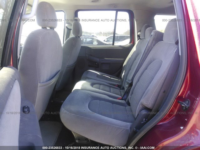 1FMZU73K25UB25112 - 2005 FORD EXPLORER XLT/XLT SPORT/NBX 红色 照片 8