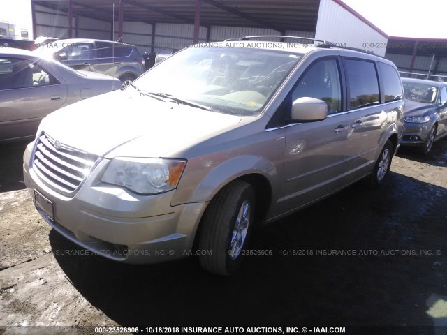 2A8HR54P08R149256 - 2008 CHRYSLER TOWN & COUNTRY TOURING BROWN photo 2