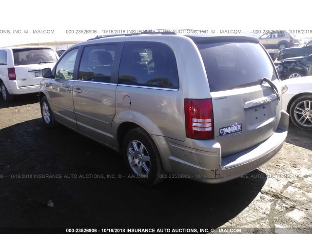 2A8HR54P08R149256 - 2008 CHRYSLER TOWN & COUNTRY TOURING BROWN photo 3