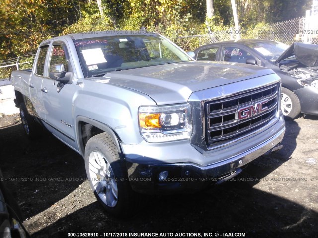 1GTV2VEC6FZ348387 - 2015 GMC SIERRA K1500 SLT GRAY photo 1