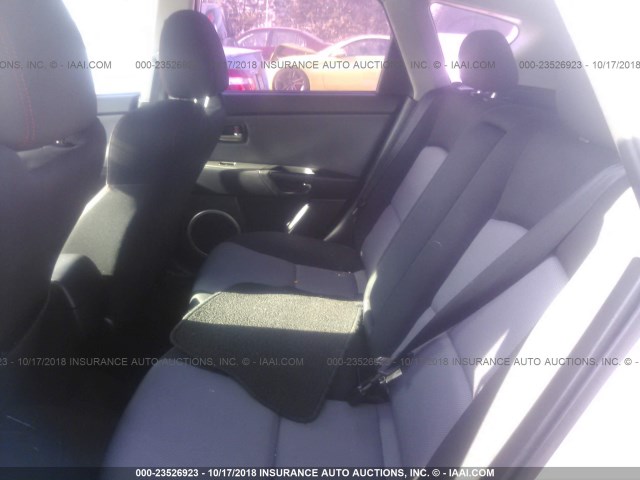 JM1BK34M271723130 - 2007 MAZDA SPEED 3 SILVER photo 8