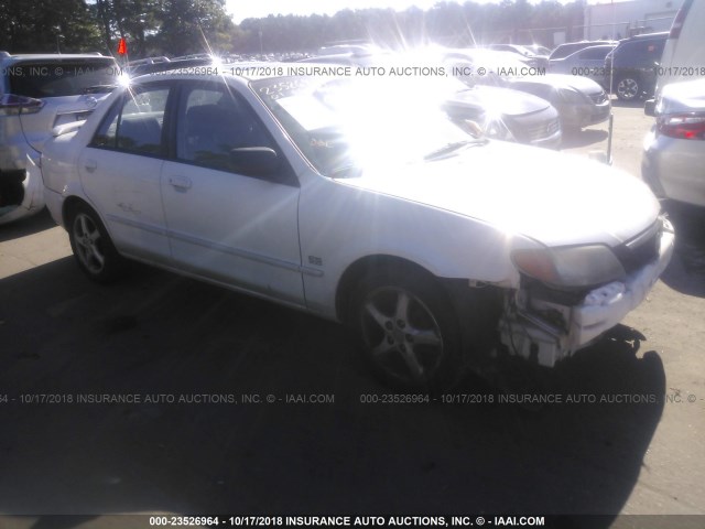 JM1BJ226210415230 - 2001 MAZDA PROTEGE LX/ES WHITE photo 1