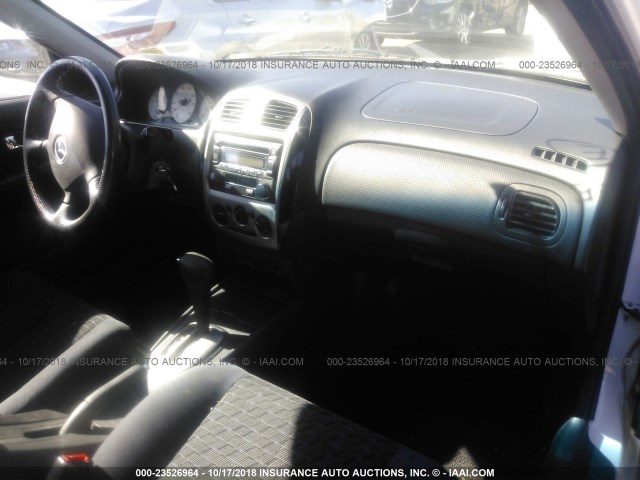 JM1BJ226210415230 - 2001 MAZDA PROTEGE LX/ES თეთრი ფოტო 5