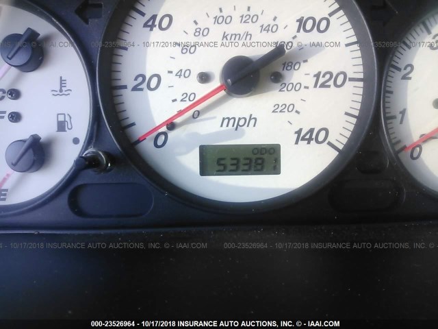 JM1BJ226210415230 - 2001 MAZDA PROTEGE LX/ES თეთრი ფოტო 7