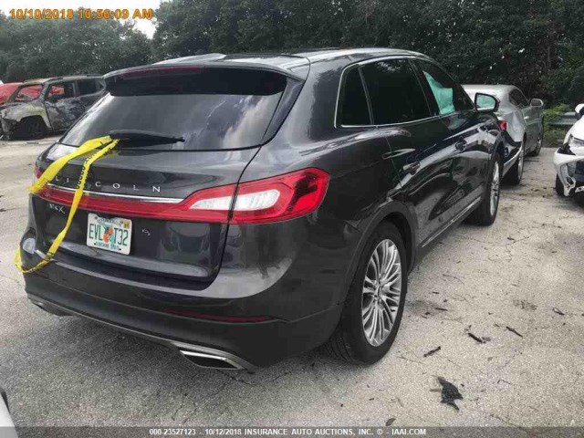 2LMPJ6LR2JBL17982 - 2018 LINCOLN MKX RESERVE GRAY photo 17