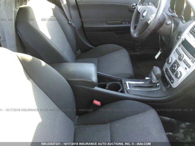 1G1ZC5EB8AF223612 - 2010 CHEVROLET MALIBU 1LT BLACK photo 5