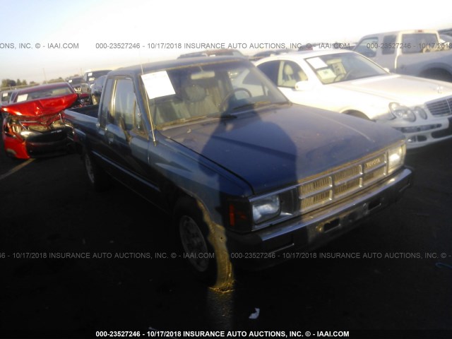 JT4RN56S1E0022076 - 1984 TOYOTA PICKUP XTRACAB RN56 SR5 BLUE photo 1