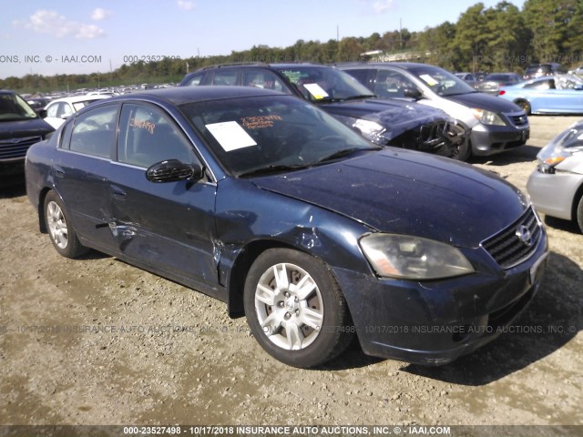 1N4AL11D76N319108 - 2006 NISSAN ALTIMA S/SL Dark Blue photo 1