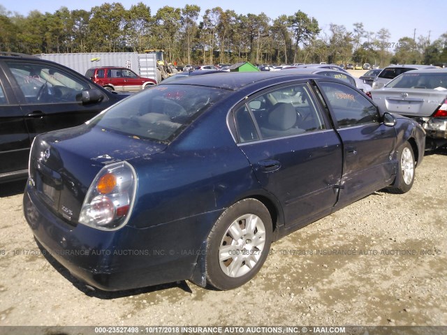 1N4AL11D76N319108 - 2006 NISSAN ALTIMA S/SL Dark Blue photo 4