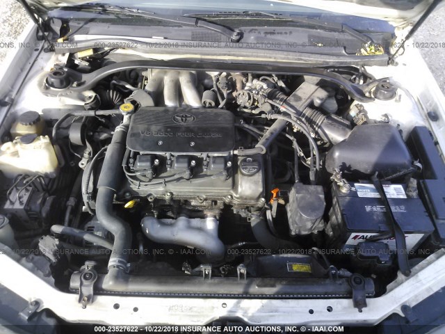 2T1CF22P1YC329826 - 2000 TOYOTA CAMRY SOLARA SE/SLE თეთრი ფოტო 10