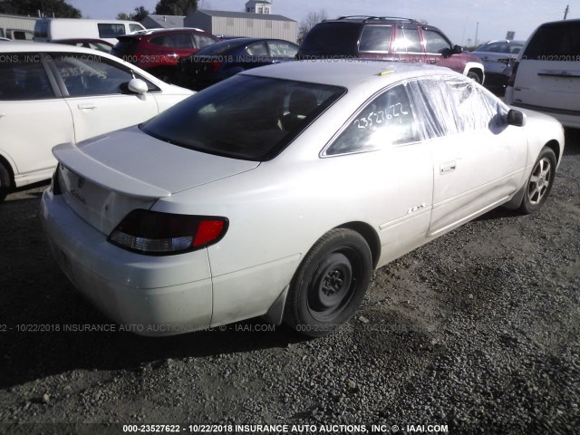 2T1CF22P1YC329826 - 2000 TOYOTA CAMRY SOLARA SE/SLE თეთრი ფოტო 4