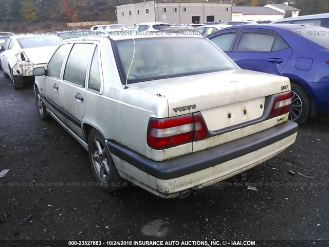 YV1LS5727T2284810 - 1996 VOLVO 850 WHITE photo 3