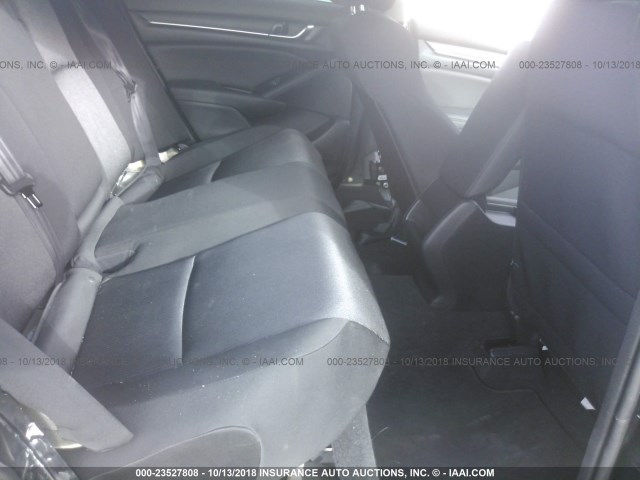 1HGCV3F14JA006168 - 2018 HONDA ACCORD HYBRID შავი ფოტო 8