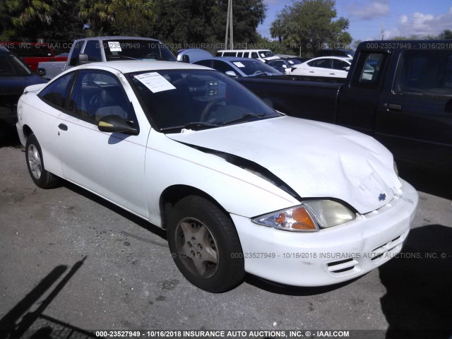 1G1JC124917162681 - 2001 CHEVROLET CAVALIER WHITE photo 1