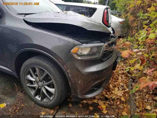 1C4RDJDG8JC278038 - 2018 DODGE DURANGO GT GRAY photo 11