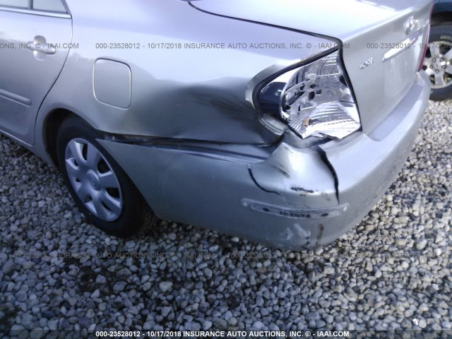 4T1BE32K73U124298 - 2003 TOYOTA CAMRY LE/XLE/SE SILVER photo 6