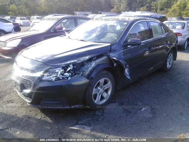 1G11B5SL4FF108137 - 2015 CHEVROLET MALIBU LS 灰色 照片 2