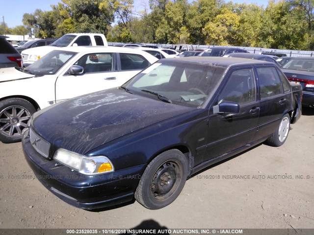 YV1LS5581W3486578 - 1998 VOLVO S70 Dark Blue photo 2